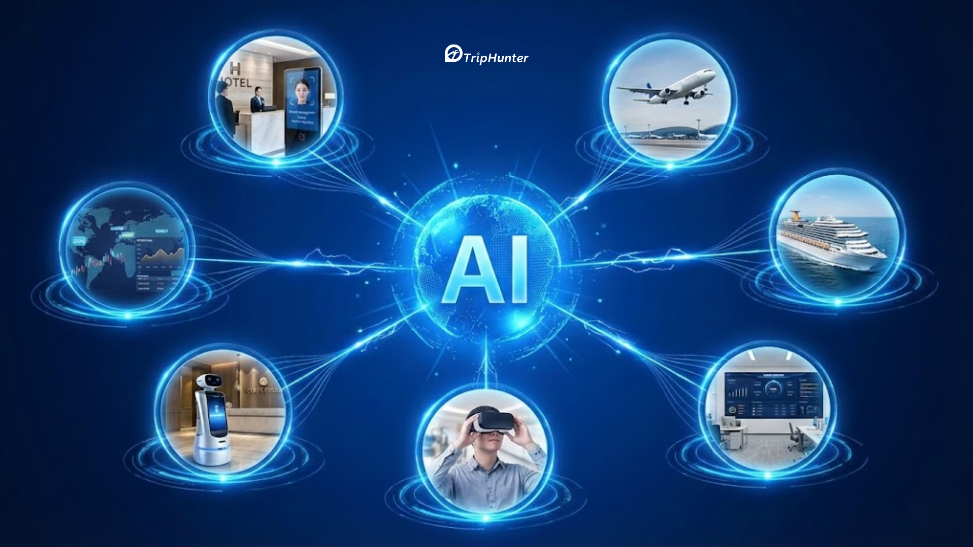 30 ứng dụng thực tế của AI trong ngành du lịch